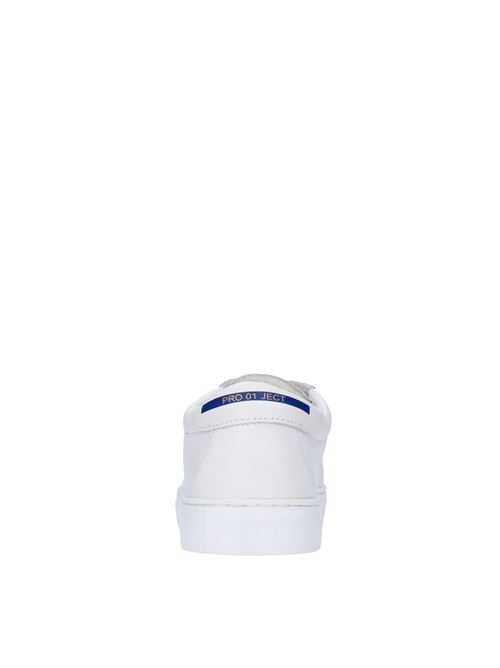 Sneakers in pelle PRO 01 JECT | P1LM GGBIANCO BLU